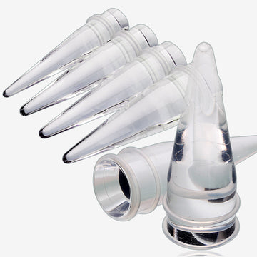 1/2" to 1 Inch Acrylic UV Large Ear Stretching Taper Kit